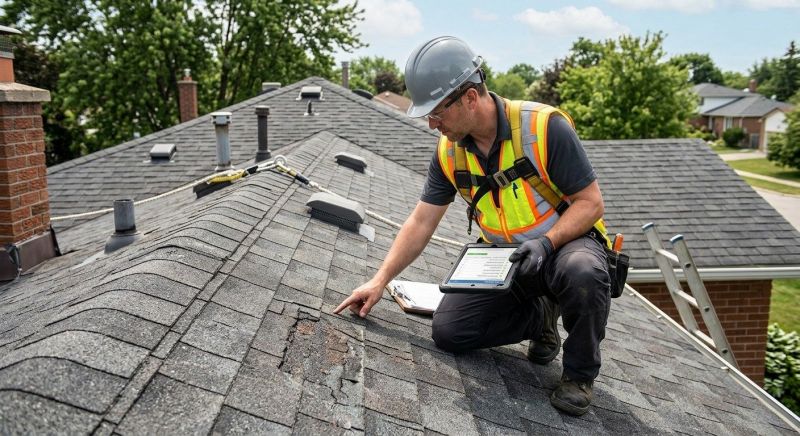 Roof Damage Inspection in Boyds, MD