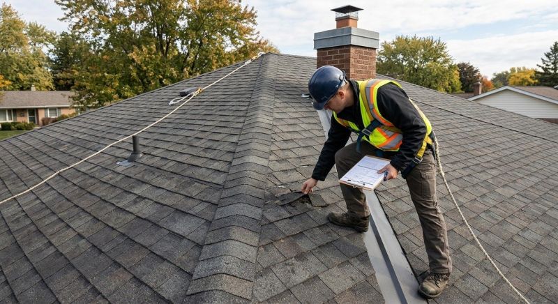 Roof Damage Inspection in Boyds, MD