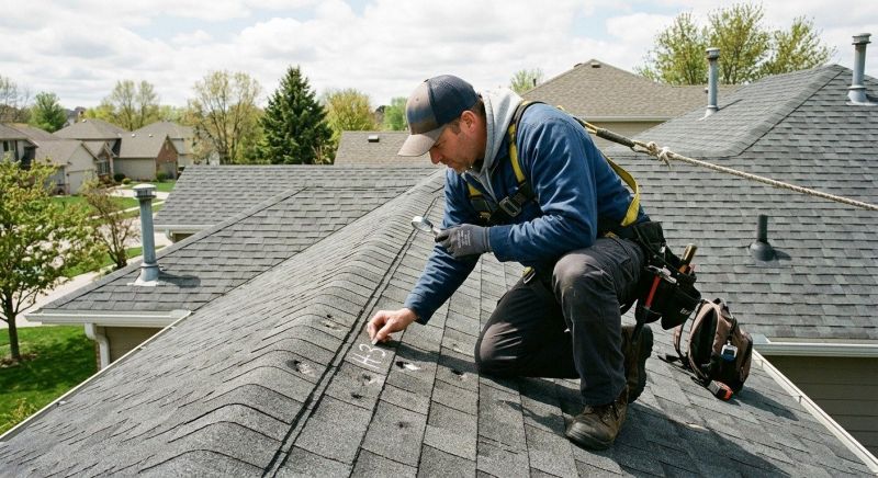 Roof Damage Inspection in Keedysville, MD