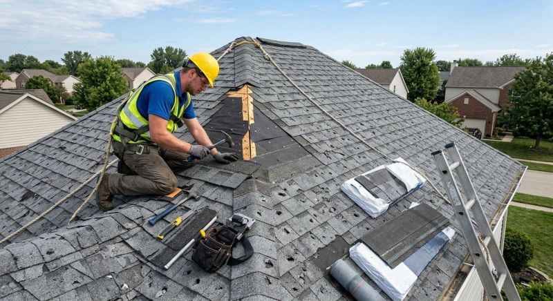 Roof Damage Repair in Clarksburg, MD
