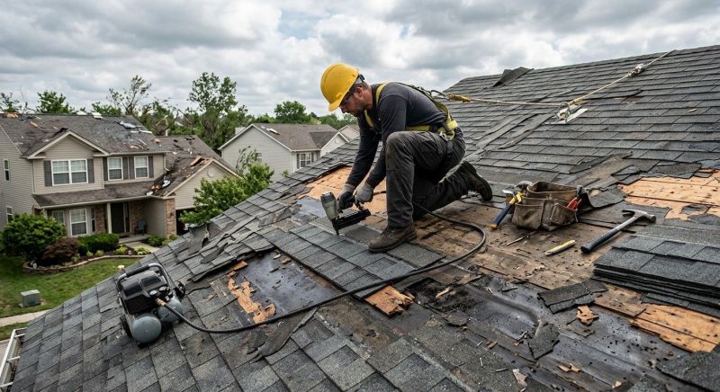 Roof Damage Repair in Purcellville, VA