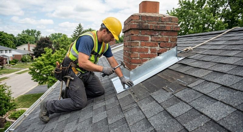 Roof Flashing Installation in Loudoun County, VA