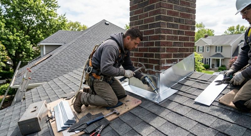 Roof Flashing Installation in Purcellville, VA