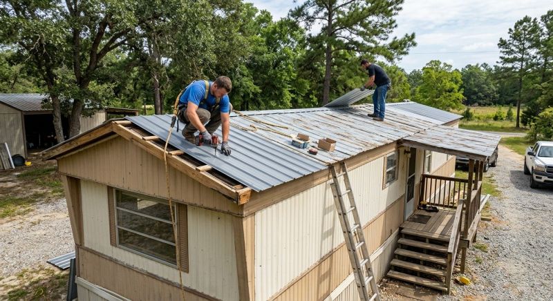 Roof Panel Repair in Lovettsville, VA
