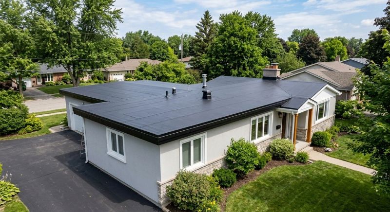 Rubber Roof Installation in Lovettsville, VA