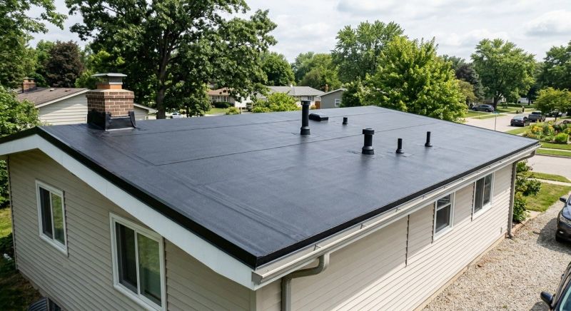Rubber Roof Installation in Lovettsville, VA