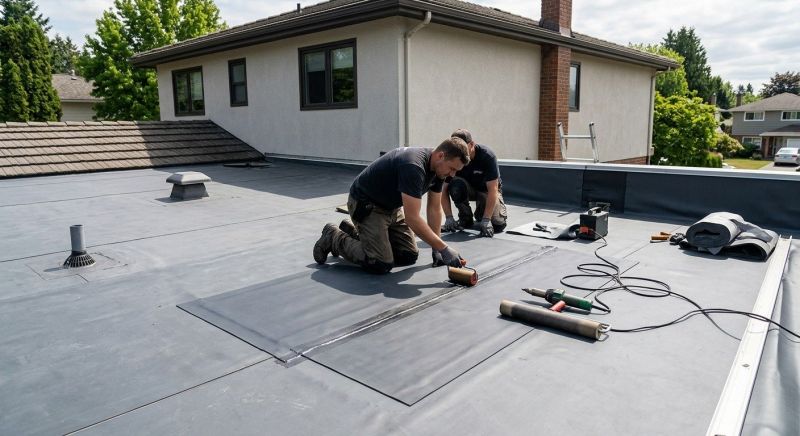 Rubber Roof Repair in Lovettsville, VA