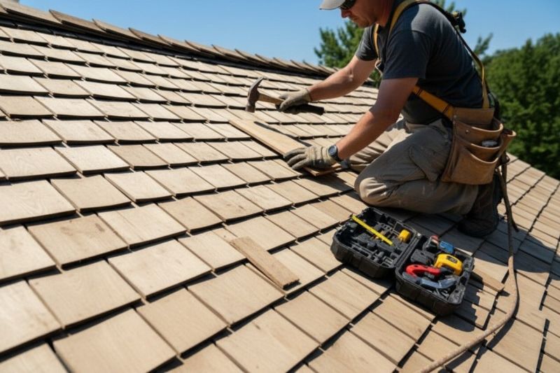 Shake Shingle Repair in Frederick, MD