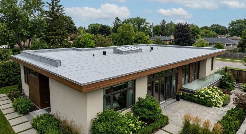 Single Ply Roof Installation in Bluemont, VA