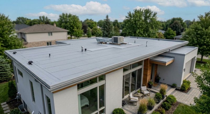 Single Ply Roof Installation in Frederick County, MD