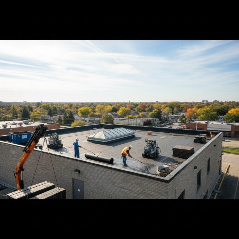 Single Ply Roof Replacement in Harpers Ferry, WV