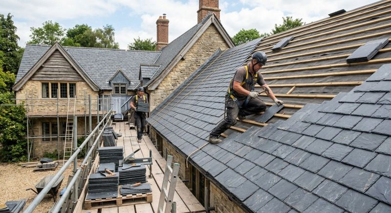 Slate Roof Installation in Shepherdstown, WV