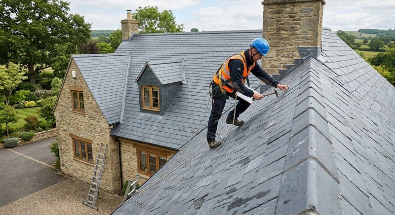Slate Roof Repair in Bluemont, VA