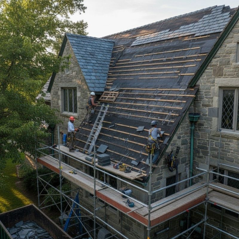 Slate Roof Replacement in Inwood, WV