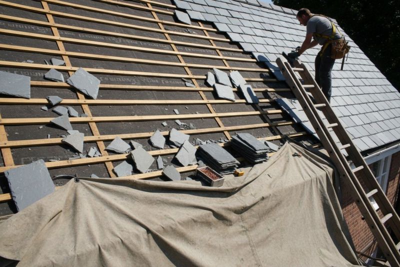 Slate Roof Replacement in Poolesville, MD