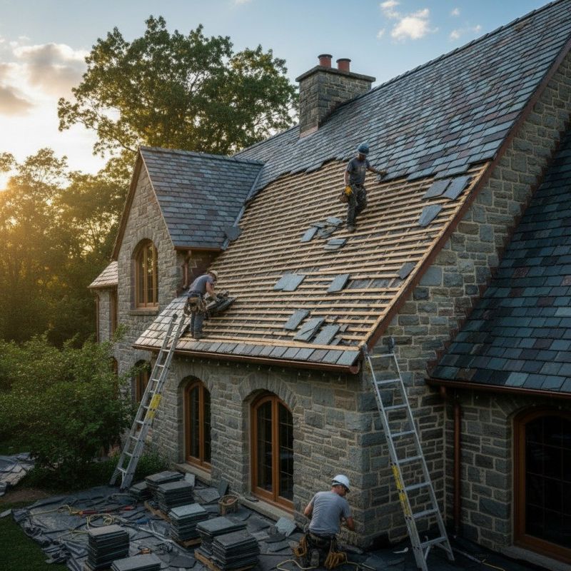 Slate Roof Replacement in Ranson, WV