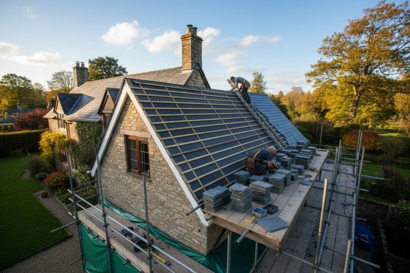 Slate Roof Replacement in Round Hill, VA