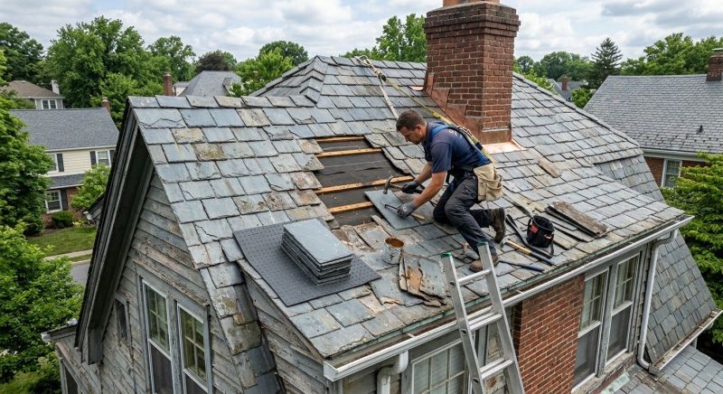 Slate Shingles Repair in Martinsburg, WV