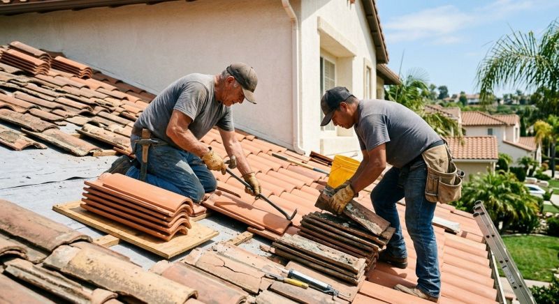 Spanish Tile Roof Repair in Lovettsville, VA