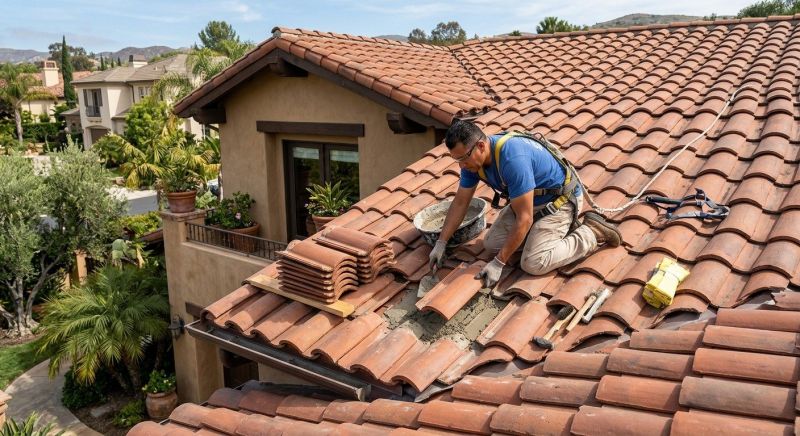Spanish Tile Roof Repair in Lovettsville, VA