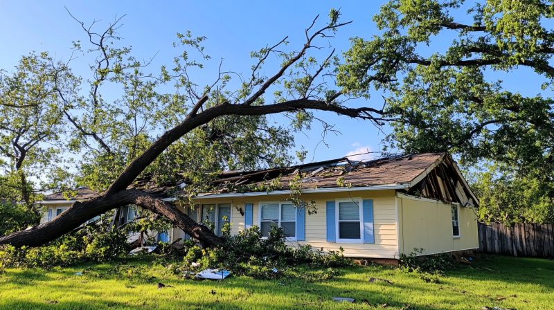 Storm Damage Roof Repair in Falling Waters, WV