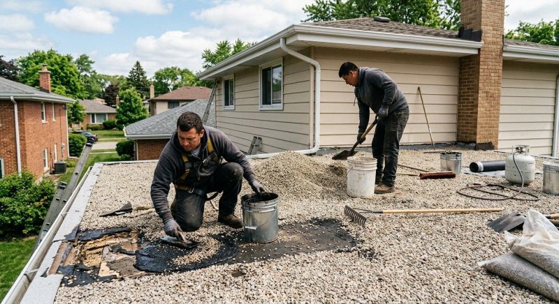 Tar And Gravel Roof Repair in Clarke County, VA