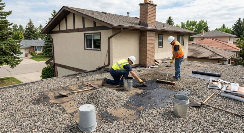 Tar And Gravel Roof Repair in Frederick County, MD