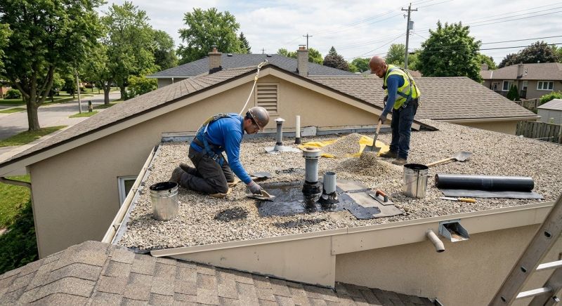 Tar And Gravel Roof Repair in Gaithersburg, MD