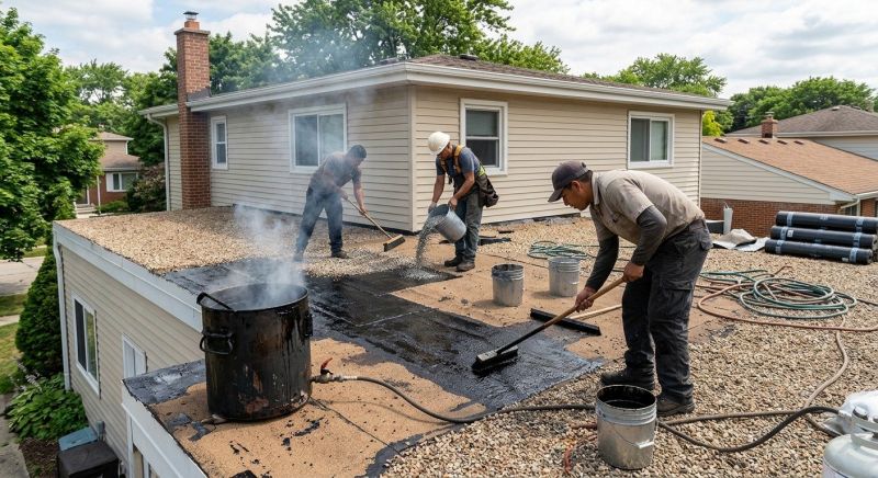 Tar And Gravel Roof Repair in Williamsport, MD