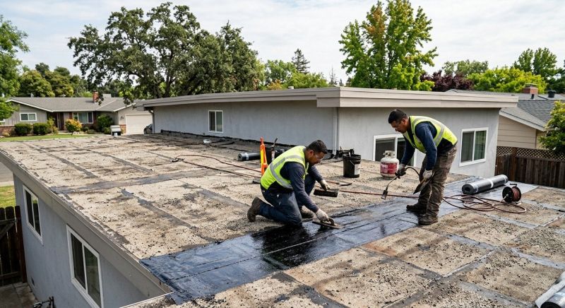 Tar Roof Repair in Falling Waters, WV