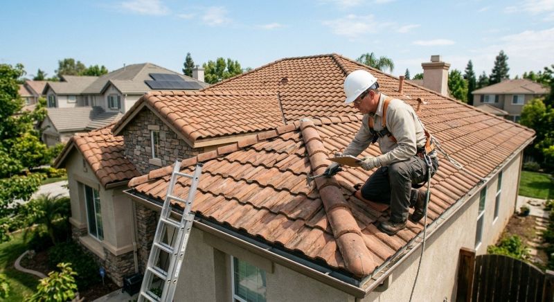 Tile Roof Inspection in Lovettsville, VA