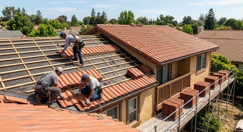 Tile Roof Installation in Upperville, VA