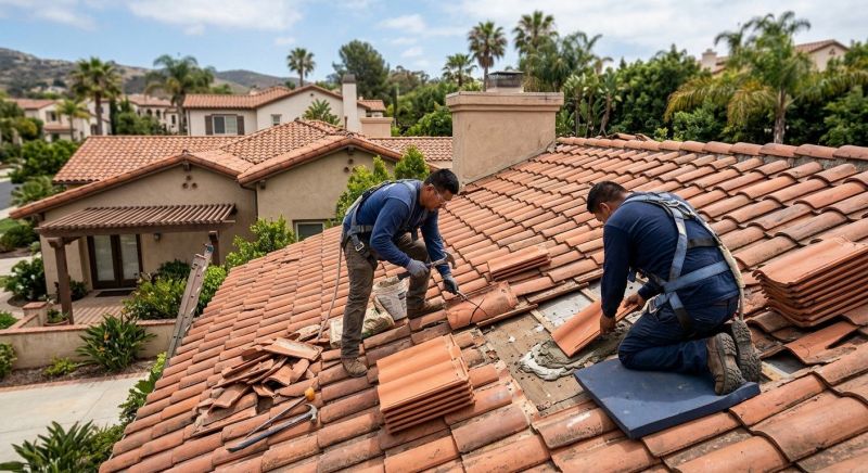 Tile Roof Repair in Germantown, MD
