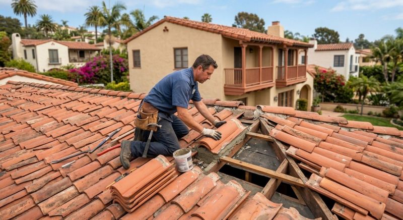 Tile Roof Repair in Leesburg, VA