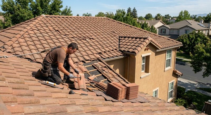 Tile Roof Repair in Middletown, MD