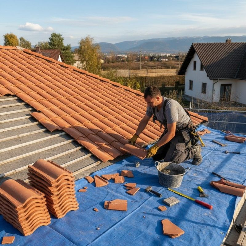 Tile Roof Repair in Round Hill, VA