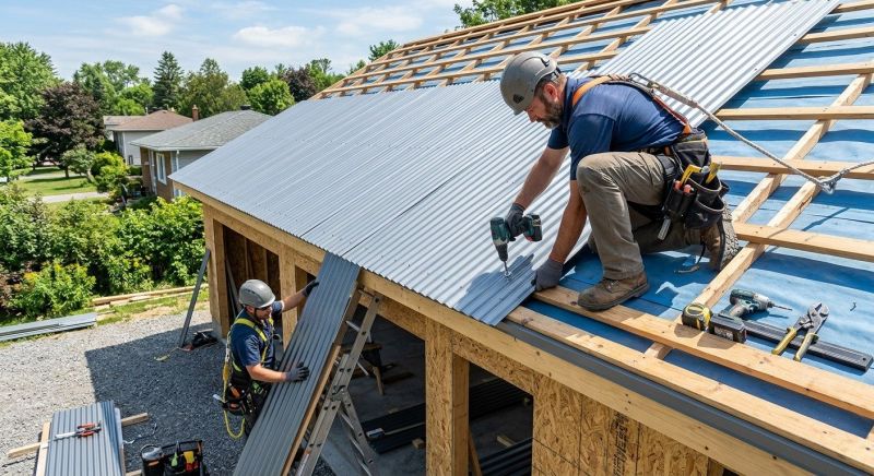 Tin Roof Installation in Rohrersville, MD