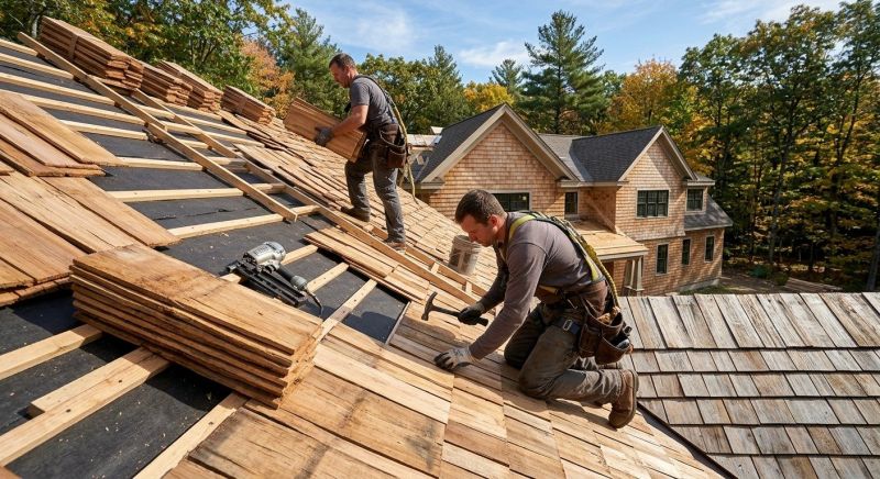 Wood Roofing Installation in Boyds, MD