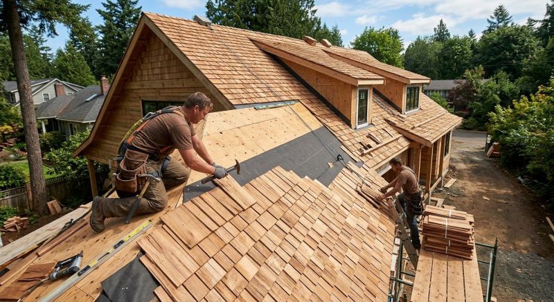 Wood Roofing Installation in Purcellville, VA