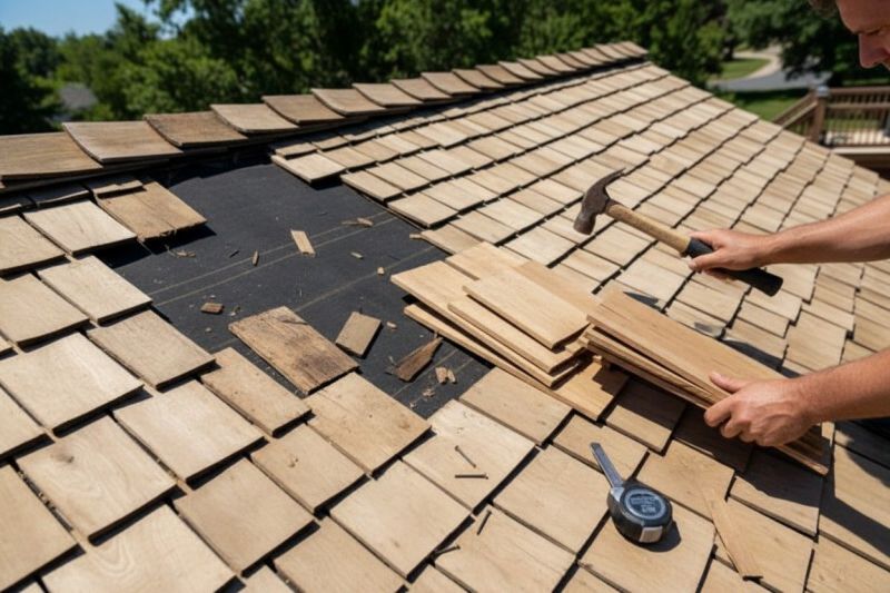 Wood Shake Roof Repair in Keedysville, MD