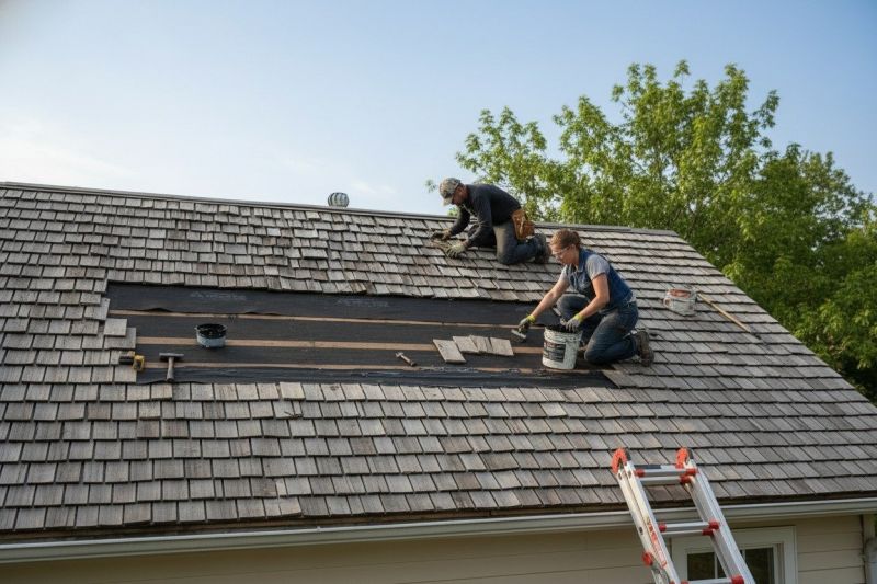 Wood Shake Roof Repair in Leesburg, VA