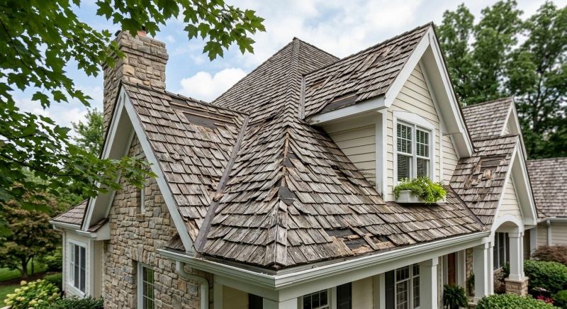 Wood Shake Roof Repair in Round Hill, VA