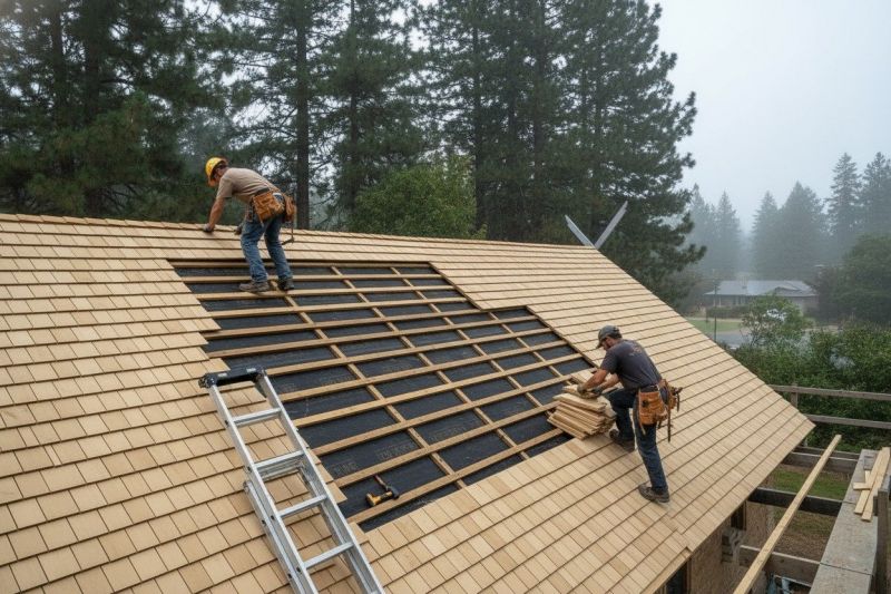 Wood Shake Roof Repair in Sharpsburg, MD