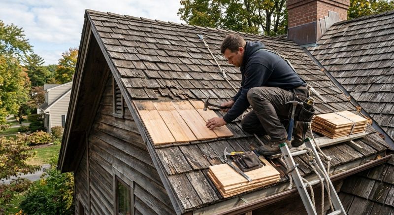 Wood Shingles Repair in Loudoun County, VA