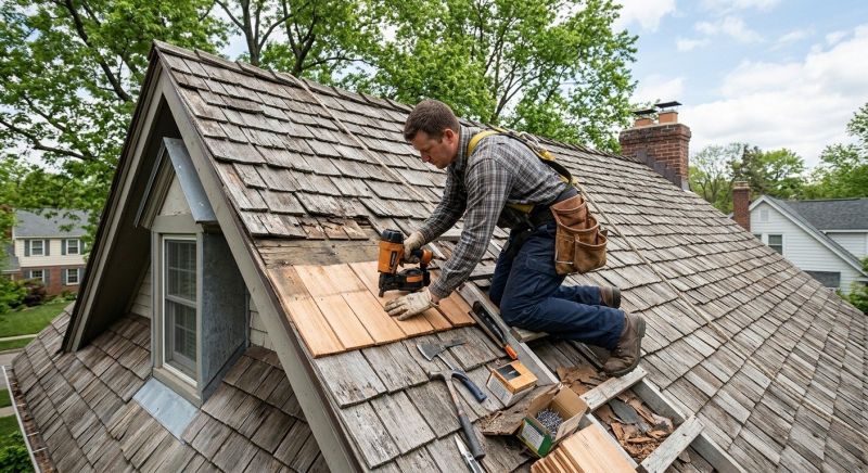 Wood Shingles Repair in Upperville, VA