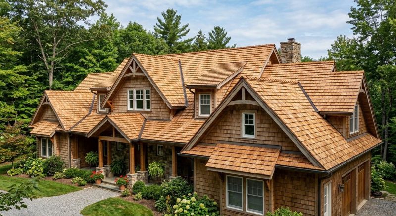 Wooden Roof Installation in Lovettsville, VA