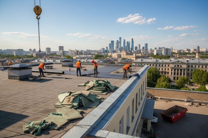 Flat Roof Replacement in Loudoun County, VA
