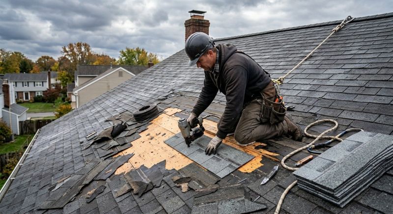 Roof Damage Restoration in Poolesville, MD