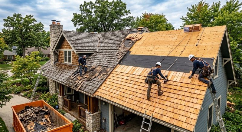 Shake Roof Replacement in Sharpsburg, MD