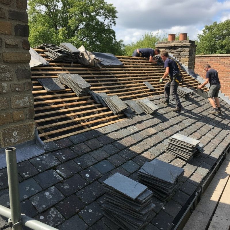 Slate Roof Replacement in Stephenson, VA